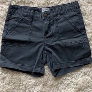 Dark dusty blue short.